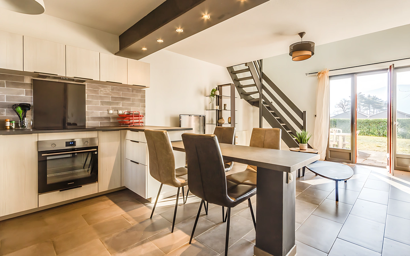 VEYRIER DU LAC - T2 duplex avec jardin et vue lac-6