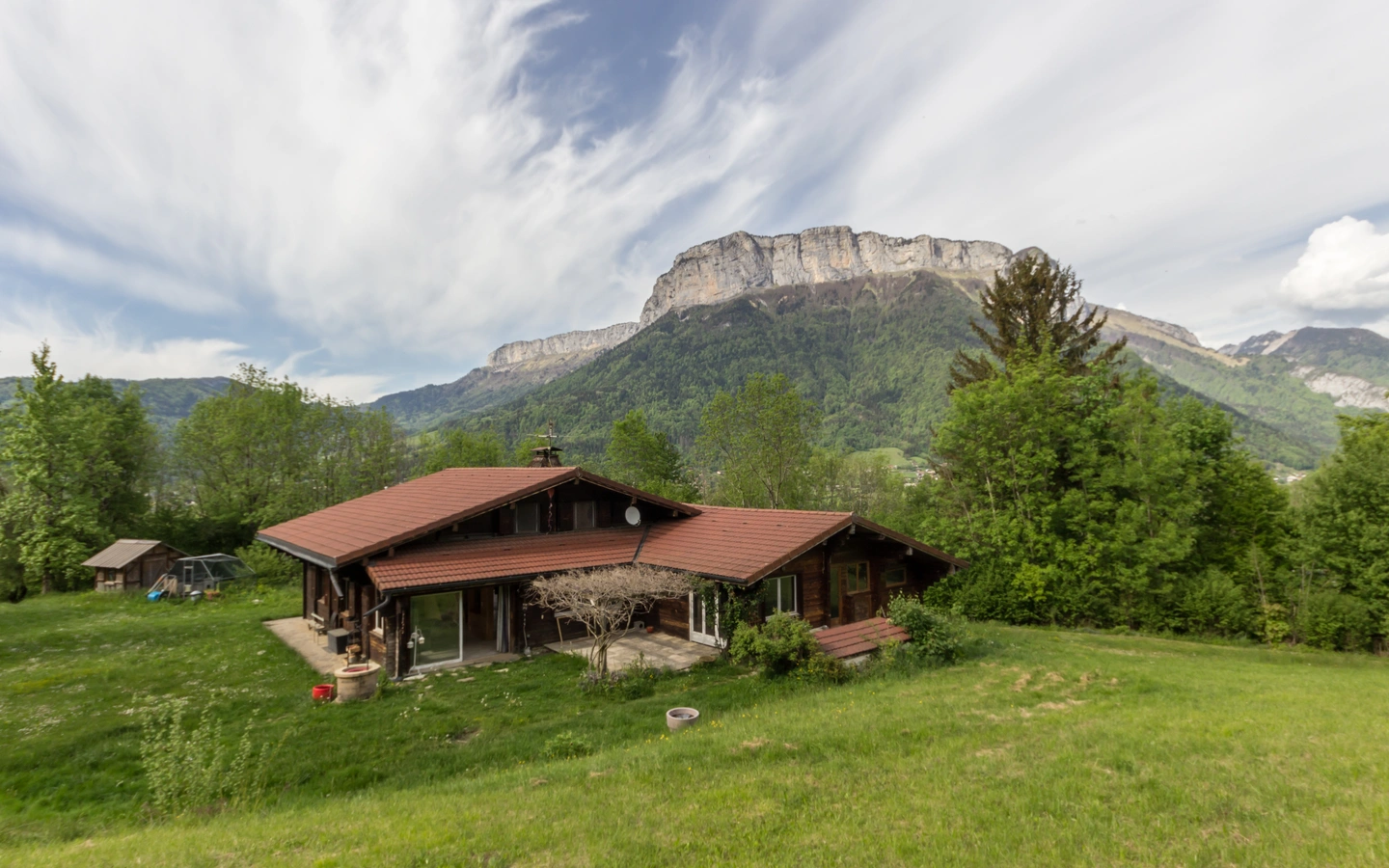 Alex - Rive Est du lac d Annecy - chalet 7 pièces vue panoramique sur les montagnes-1792