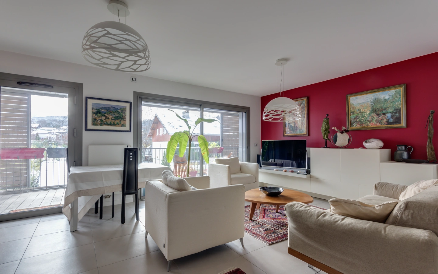 Menthon Saint Bernard - apartement 3 pièces récent au calme--6