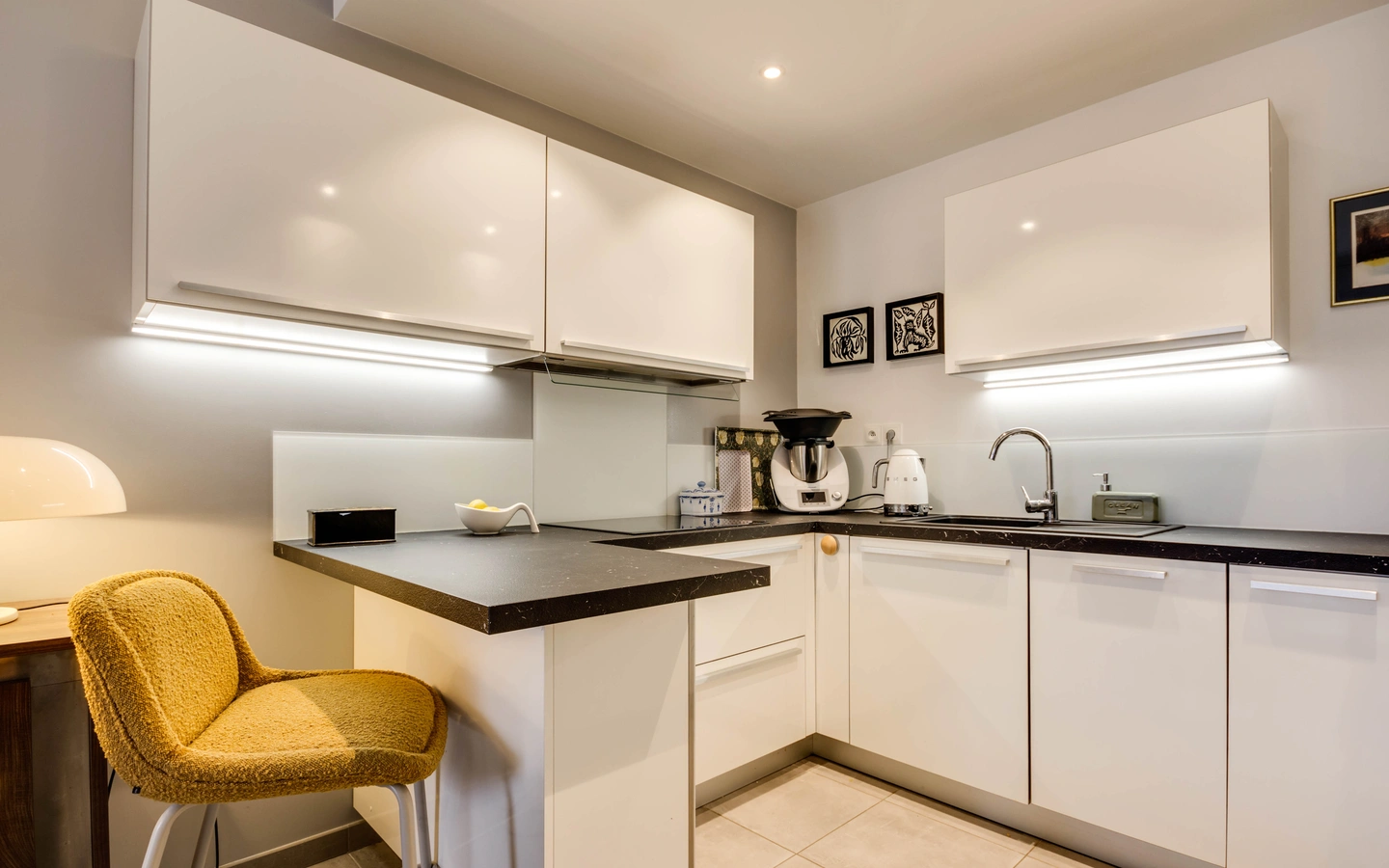 VEYRIER DU LAC - T3 récent avec terrasse et jardin, proche commerces, vue lac (5 sur 14)